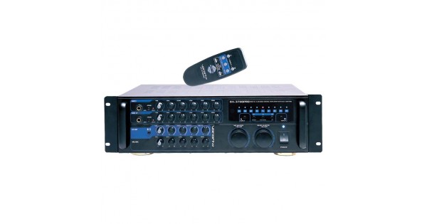 VocoPro DA-3700 Pro 100W x 2CH. Mixing Amplifier